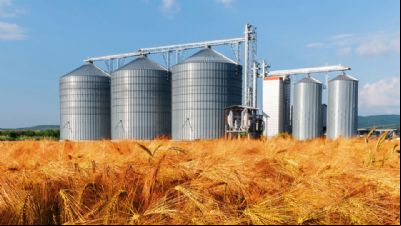 Falta de silos de armazenamento p